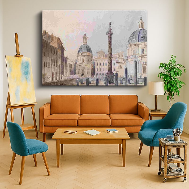 Ressam Kanvas Tablo 486